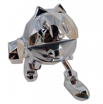 Richard ORLINSKI : Pac-Man  Silver edition - Sculpture 2