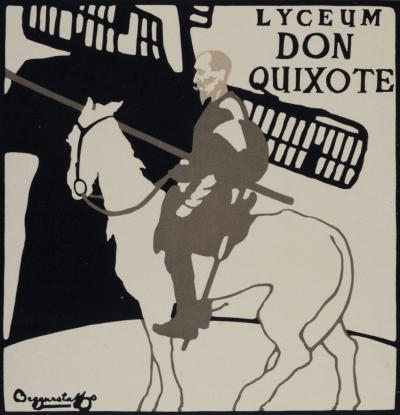 BEGGARSTAFFS - Les Maîtres de l'Affiche : Don Quixote, 1897 - Lithograph 2