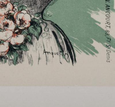 Louis ANQUETIN - Les Maîtres de l’Affiche : Marguerite Dufay, 1899 - Lithograph 2