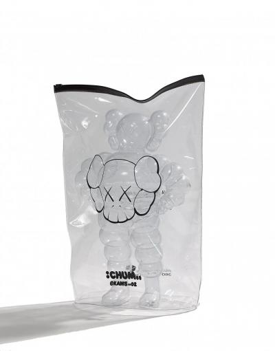 KAWS - Chum (clear), 2002 - Vinyl sculpture 2