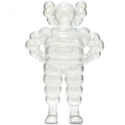 KAWS - Chum (clear), 2002 - Vinyl sculpture 2