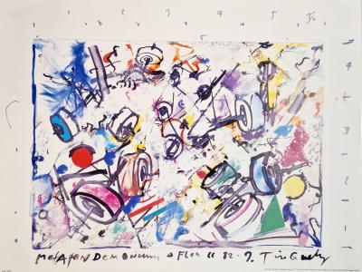 Jean Tinguely (d’après) - Meta-Pandemonium - Affiche originale 2