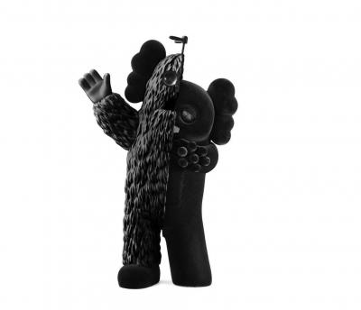 KAWS KACHAMUKKU - Figure Vinyl Noir 2
