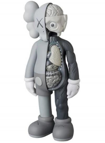 KAWS, Grey Companion Flayed 2