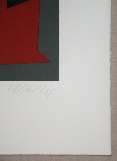 Victor VASARELY - Cibira, 1972 - Lithographie originale signée et numérotée 2