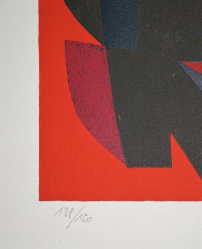 Victor VASARELY - Cibira, 1972 - Lithographie originale signée et numérotée 2