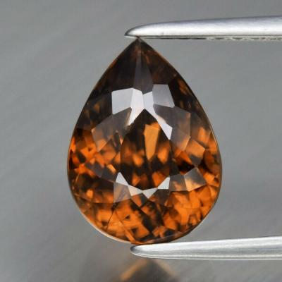 4,17 carats. Zircon brun naturel 2