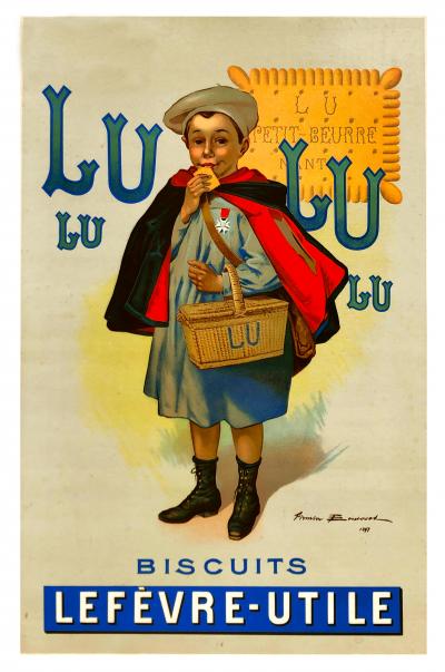 BOUISSET, F.  - LU Lefevre Utile, Paris, ca. 1930. 2