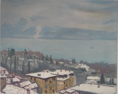 Albert MARQUET - Vue à la mer - Gravure originale signée 2