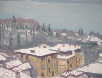 Albert MARQUET - Vue à la mer - Gravure originale signée 2
