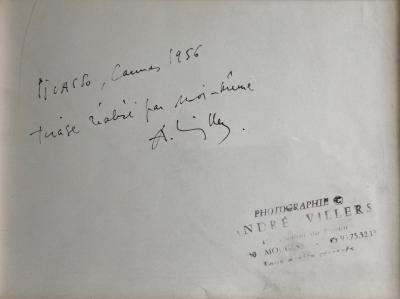 Pablo PICASSO - Photo André VILLERS - Atelier 2