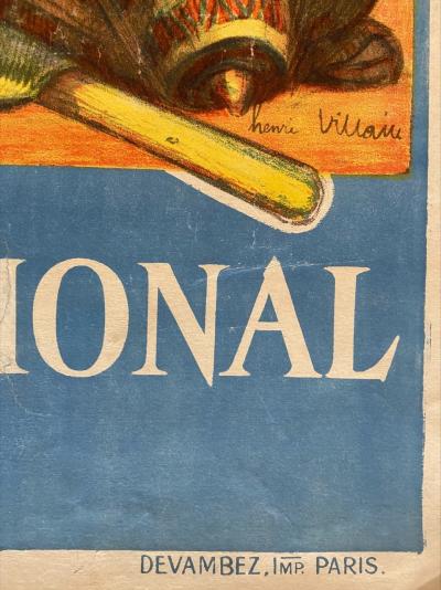 Henri Villain - Affiche Compagnie Algérienne - Lithographie 2