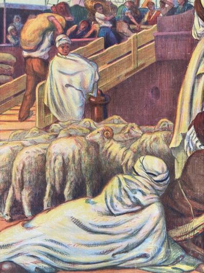 Henri Villain - Affiche Compagnie Algérienne - Lithographie 2