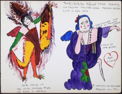 Andy WARHOL -In the Bottom of My Garden  (C), 1956 - Lithographie offset (Coloriée à la main !) 2