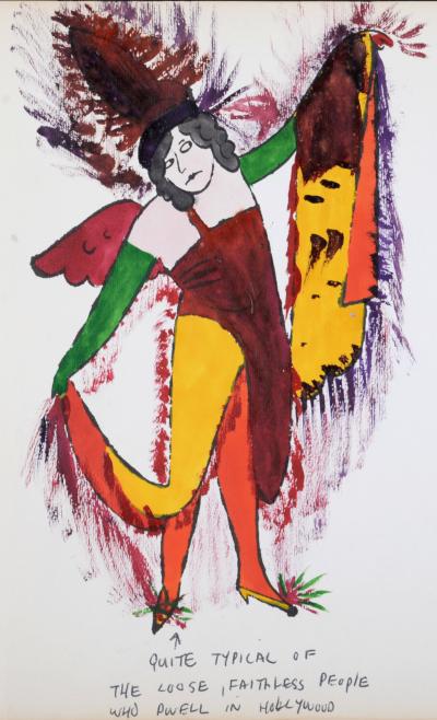 Andy WARHOL -In the Bottom of My Garden  (C), 1956 - Lithographie offset (Coloriée à la main !) 2