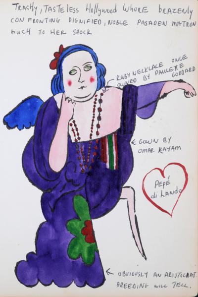 Andy WARHOL -In the Bottom of My Garden  (C), 1956 - Lithographie offset (Coloriée à la main !) 2