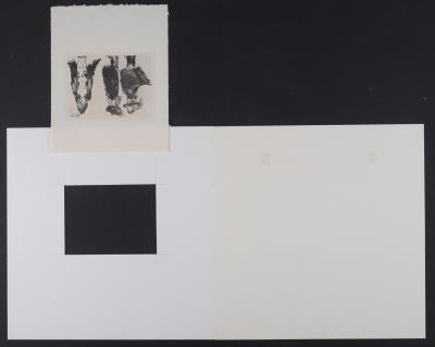 Pablo PICASSO - La Célestine - Cavalerie, son valet et jeune fille, 1971 - Original etching and aquatint on vélin paper 2