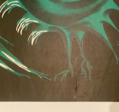 Original vintage poster - World Film and Fine Arts Festival of Belgium - Felix Labisse (1905-1982), 1947, Lithograph 2