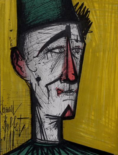 Bernard BUFFET - Le Clown Jojo, 1967 - Lithographie 2