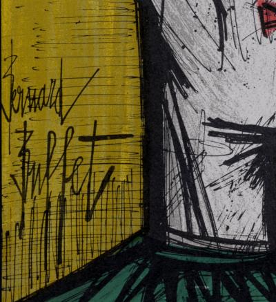 Bernard BUFFET - Le Clown Jojo, 1967 - Lithographie 2