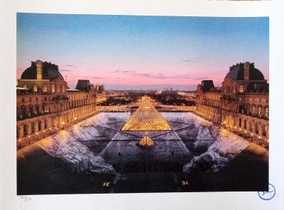 JR Au Louvre, 29 Mars 2019, Paris, France (19h45) 2