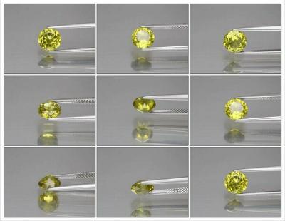 1,60 ct. Grenat du Mali jaune naturel 2