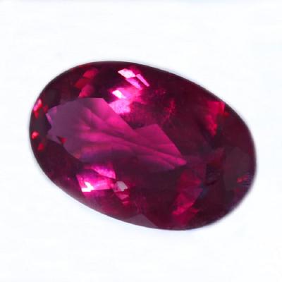 16,17 carats. Tourmaline rubellite rouge pourpre 2