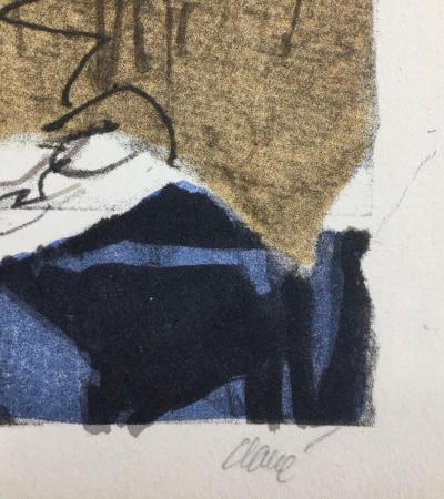 Anthony CLAVE - Les dieux aventuriers et le talisman, 1966 - Original lithograph 2