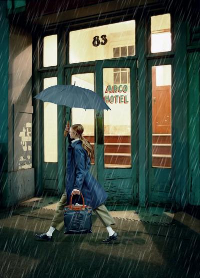 Mr Strange - La Demoiselle au Parapluie - 2021 - Giclée numérotée sur papier d’Art 2