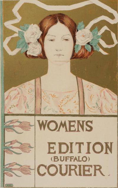 Alice Russel GLENNY - Les Maîtres de l’Affiche : Womens Edition (Buffalo) Courier, 1895 - Lithograph 2