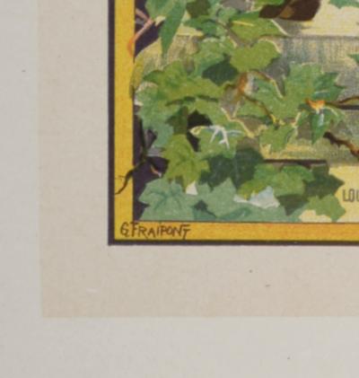 Gustave FRAIPONT - Les Maîtres de l'Affiche : Pierrefonds, Compiègne et Coucy, 1900 - Lithographie 2