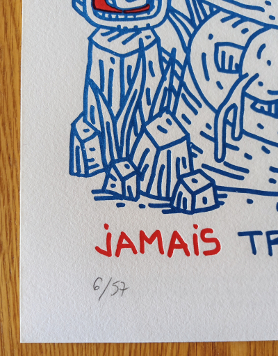 Speedy Graphito - Jamais Trop D’Amour, 2022 - Sérigraphie 2