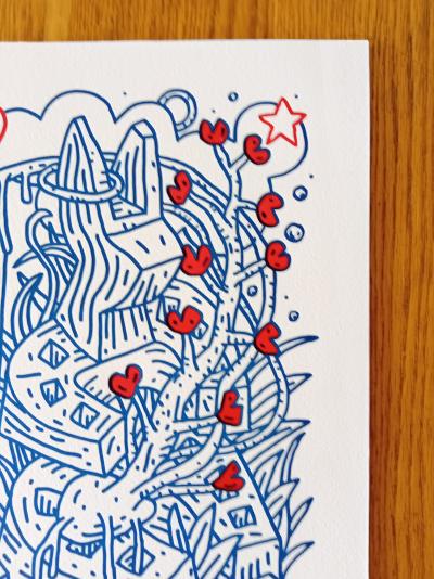 Speedy Graphito - Jamais Trop D’Amour, 2022 - Sérigraphie 2