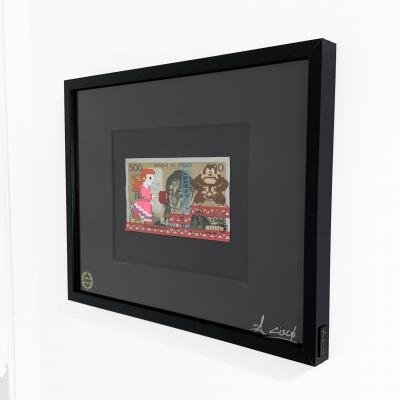 Cisco - Powerless, 2026 - Acrylique sur billet 2