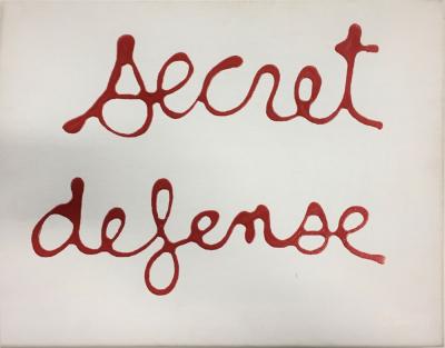 BEN - Secret Défense, 2000 - Acrylique sur toile 2
