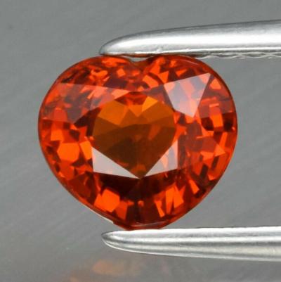 1,01 ct. Naturel Rare Mandarine Fanta Orange Grenat Spessartite 2