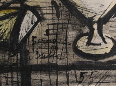 Bernard BUFFET - Nature morte aux oeufs, 1960 - Original lithograph 2