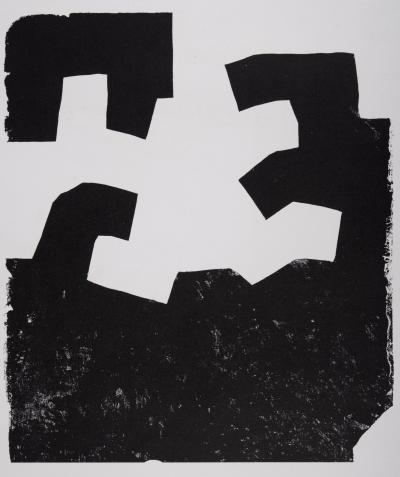 Eduardo Chillida - Idazki, 1971 - Lithographie originale sur papier BFK Rives 2