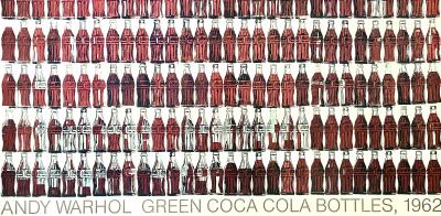 Andy Warhol (1928-1987) - Affiche, Green Coca-Cola bottles, 1995 - Lithographie offset 2