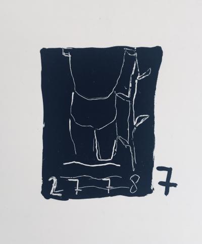 Jean-Charles BLAIS - Venc I, 1987 - Lithographie originale signée au crayon 2