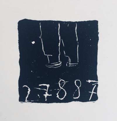 Jean-Charles BLAIS - Venc VII, 1987 - Lithographie originale signée au crayon 2