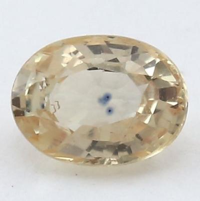 0,22 ct. Saphir jaune orangé 2