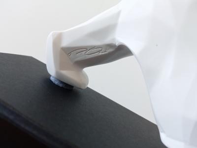 Richard Orlinski - OURS POMPON X ORLINSKI (BLANC MAT) - Sculpture 2