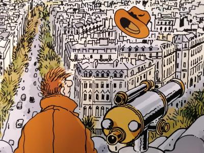 Jacques Tardi - Nestor Burma VIIIème arrondissement - Estampe pigmentaire 2