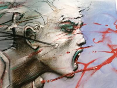 Enki BILAL - Sacha - Estampe pigmentaire 2