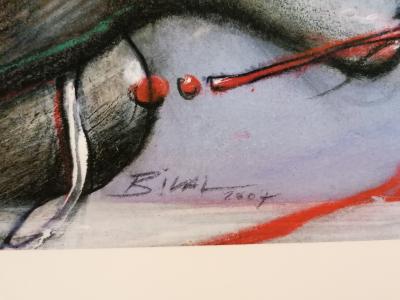 Enki BILAL - Sacha - Estampe pigmentaire 2