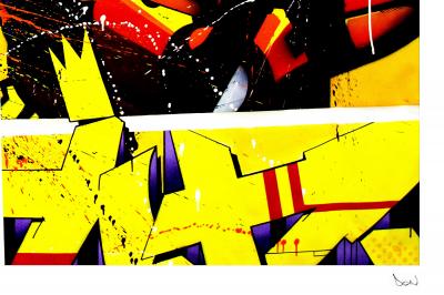 DON - Bruce Lee vs Deadpool - Sérigraphie signée et numérotée 2