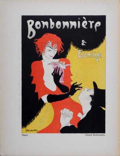 Walter SCHNACKENBERG - Maria Hagen & Cabaret Bonbonnière, 1922 - Lithograph 2