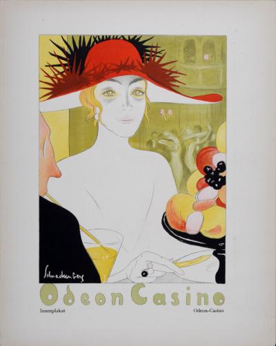 Walter SCHNACKENBERG - Odeon Casino & Chinesenbaby, 1922 - Lithograph 2