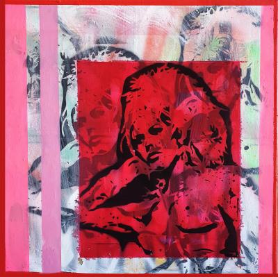 SPACO - Cabaret , 2022 - Technique mixte sur toile 2